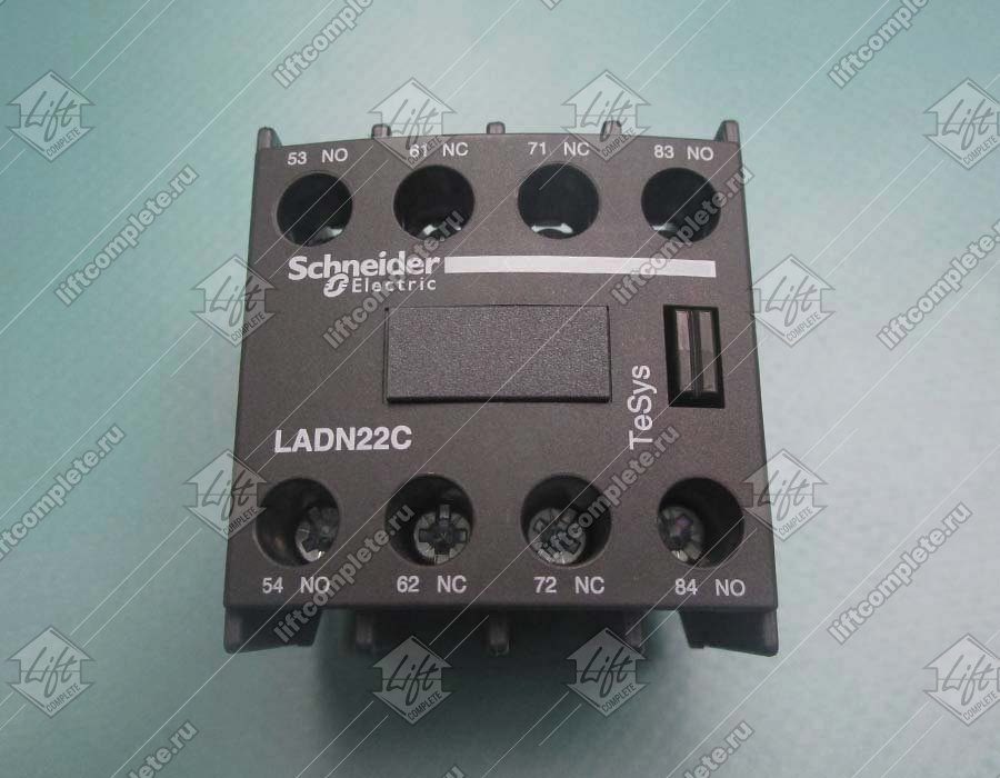 Блок дополнительных контактов, SCHNEIDER, LADN22, 2НО+2НЗ