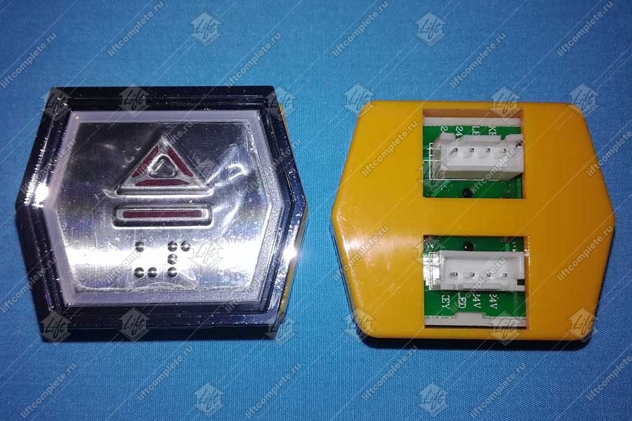 Кнопка вызова/приказа, BLT, «вверх»‬, GP-PCB, 24V, красная подсветка