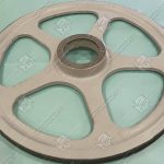 Колесо привода поручня эскалатора, KONE, ECO3000, D - 768 мм, W - 76,5 мм, с накладкой W - 29 мм