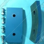 Комплект колодок тормоза, OTIS, 13VTR-M, 13VTR, L - 125 мм, B - 60 мм