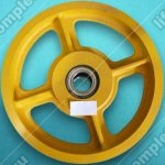 Отводной блок, OTIS, ЩЛЗ, 435х5х10, ZAA263P4, в сборе с подшипником