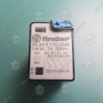 Реле миниатюрное, FINDER, 55.34.9.110.0040, 4CO 7A, катушка 110В DC, электромеханическое