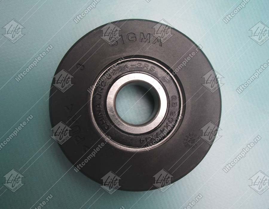 Ролик цепи/ступени эскалатора, SIGMA/LG, D - 80x22 мм, подшипник 6202