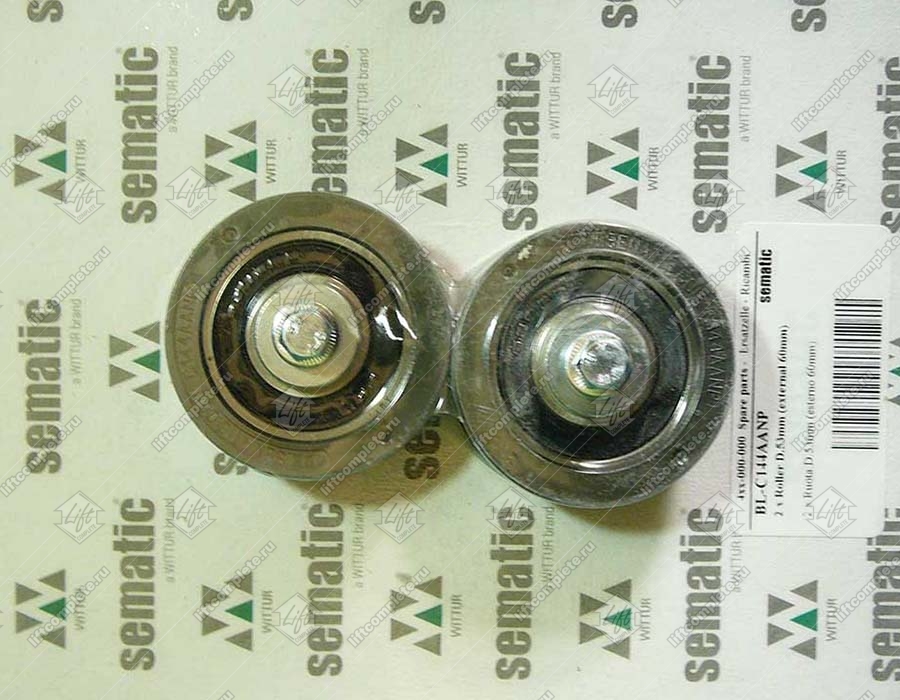 Ролик верхней каретки, SEMATIC, D - 60 мм