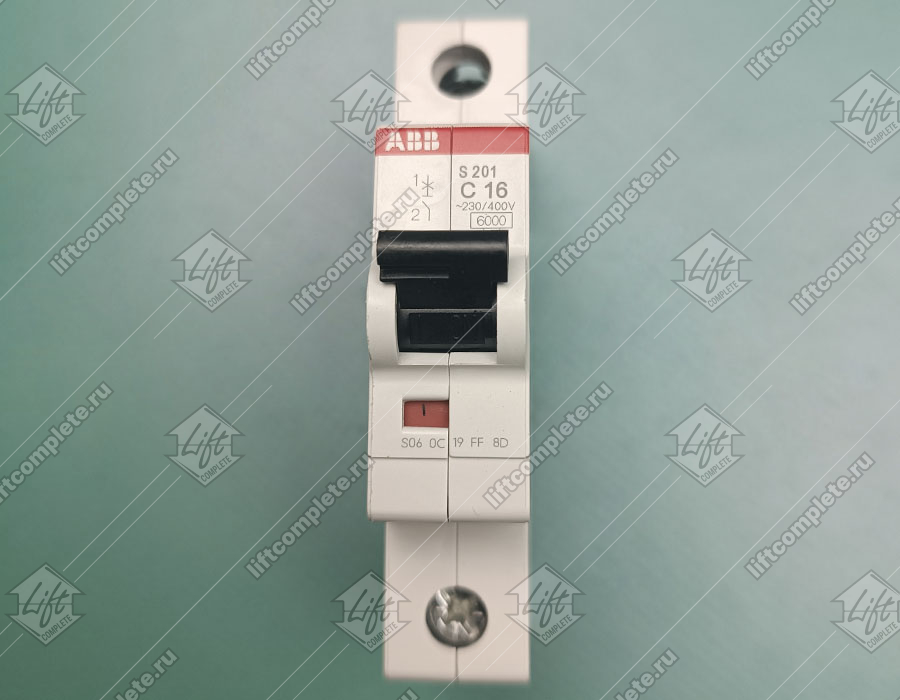 Модульный переключатель, ABB, S201-C16