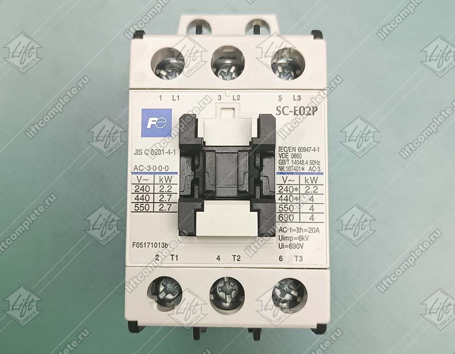 Контактор, FUJI, SC-E02P, 110VAC