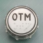 Кнопка вызова/приказа, МЛЗ, ВК-32-5Б, отмена, красная подсветка, аналог АК1-01-Кр