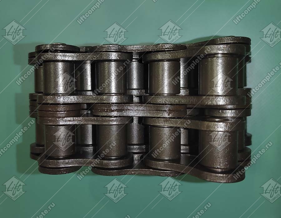 Цепь привода поручня эскалатора, двухрядная, шаг - 19,05 мм, тип A, усиленная (HY)