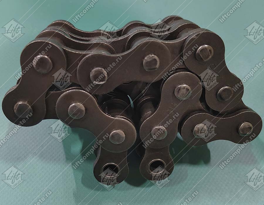 Цепь привода поручня эскалатора, двухрядная, шаг - 25,4 мм, тип A, усиленная (HY)