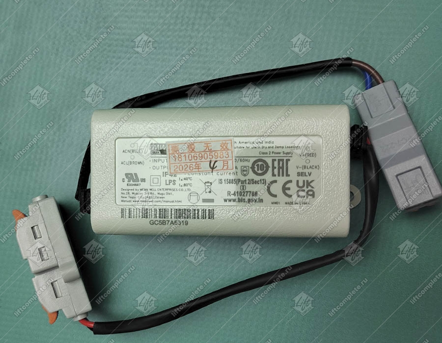 Блок питания освещения кабины, KONE, 11386555 СЕ183А0440V0340 (аналог)