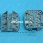 Башмак направляющей кабины/противовеса, HSM140 мм, для вкладышей EM+EMU5-16 мм