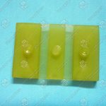 Вкладыш башмака направляющей кабины/противовеса, THYSSEN, T - 9 мм, L - 48 мм