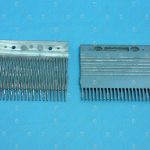 Гребенка входной площадки, KONE, ECO, центральная, 22 зубца, 200x202 мм, алюминий, тип R3C-C