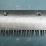Гребенка входной площадки, SCE, левая, 22 зубца, 200x97 мм, алюминий