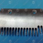 Гребенка входной площадки, SIGMA/LG, SCE, левая, 17 зубцов, 157х100 мм, алюминий