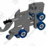 Замок ДШ, SEMATIC, левый, S2-4-3Z, 2000 US.