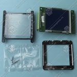 Индикатор, VEGA, ICARO LCD646 v.3, синий фон, в сборе с рамкой