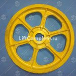 Канатоведущий шкив (КВШ), КМЗ, MONTANARI, обод, 600х4х12