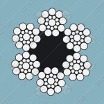 Канат стальной, ГОСТ 3077-80, d - 17,5 мм, 6х19+1о.с., 171кН