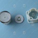 Кнопка, BLT, SIGMA, BA213, вызов, круглая, красная подсветка