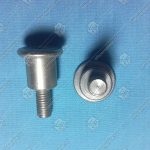 Комплект оси и гайки для ролика замка ДШ, OTIS, PRIMA/TECHNA, D - 38 мм, H - 22 мм (без ролика), концентрическая ось