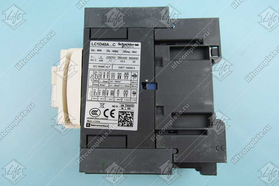 Контактор, SCHNEIDER, D ЗР, 40A, HO+H3, 230В, 50/60 Гц