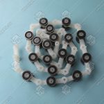 Отклоняющая цепь торца балюстрады, 18 звеньев, одинарная вилка