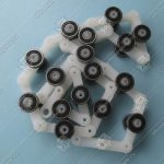 Отклоняющая цепь торца балюстрады, 16 звеньев, двойная вилка