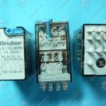 Реле промежуточное, FINDER, 7А, 110VDC, 55.34.9.110.0090