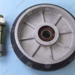 Ролик, башмака направляющей кабины/противовеса, KONE, WRG150, D — 153 мм/16 мм