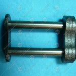 Соединительное звено, двухрядной цепи привода поручня эскалатора, шаг - 25,4 мм, тип B