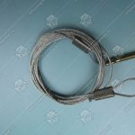 Тросик привода ДШ, ЩЛЗ, ECOMAKS, L - 1970 мм, 0411Е.06.01.090